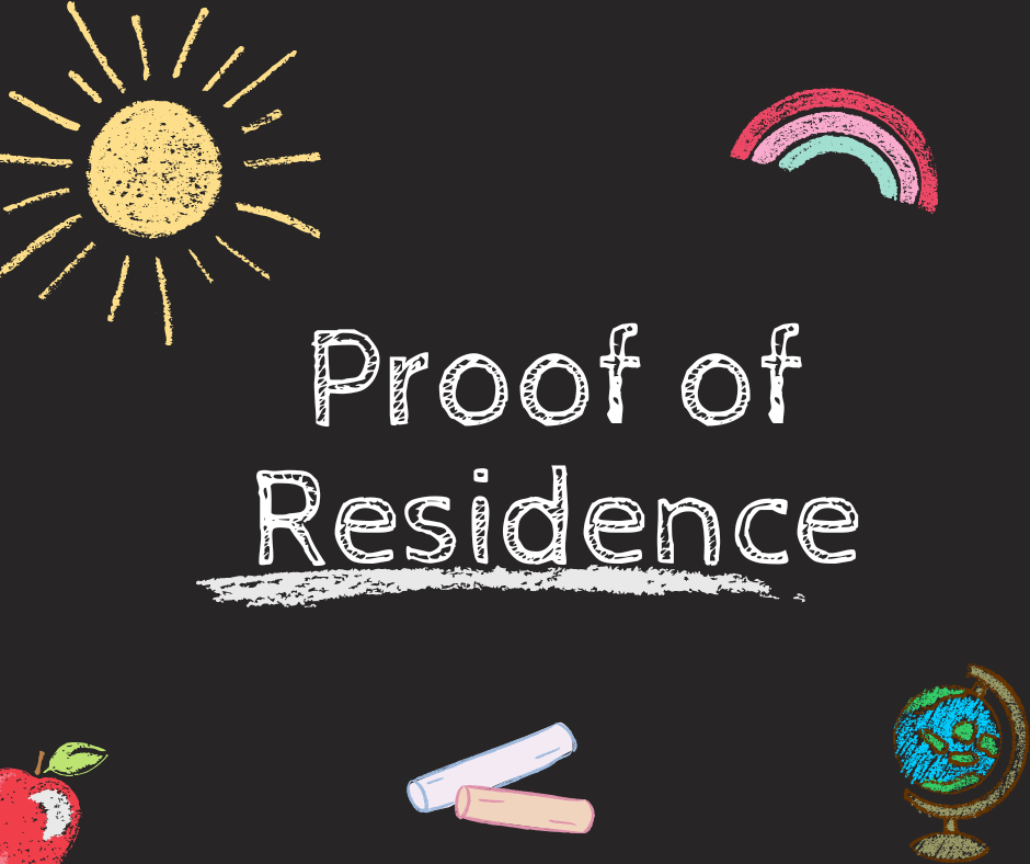  Proof of Residence